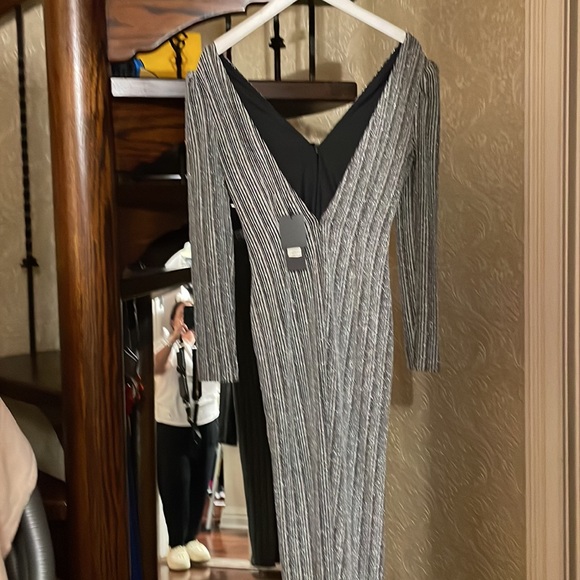 Rachel Zoe Long evening dress front slit - Picture 4 of 8